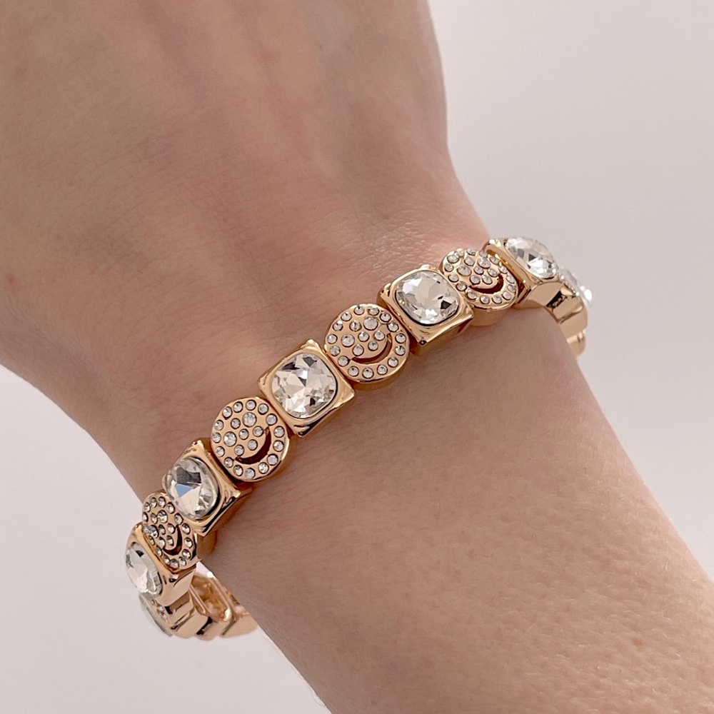New Smiley Face Stretch Bracelet (like Lisa Gozlan)
